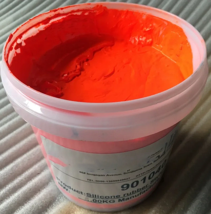 Machine Print Elastic Silicone Ink ZHUOERWEI 501040