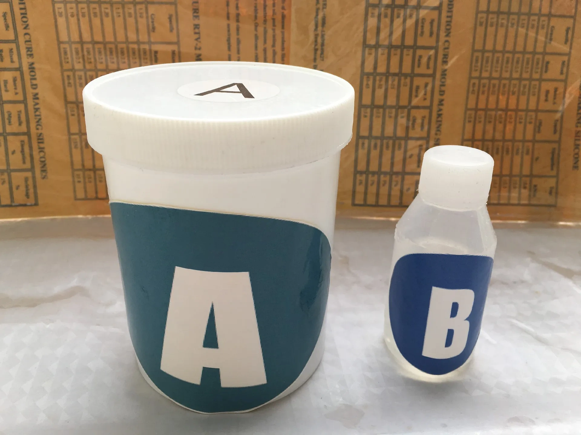 Embossing silicone gel ZHUOERWEI 601040