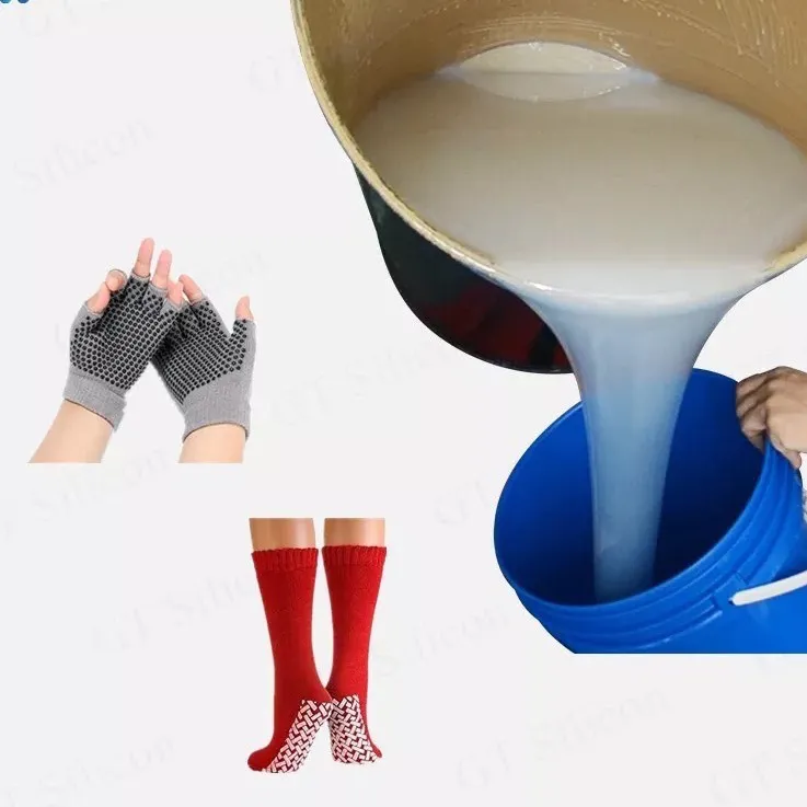 Anti-Slip Silicone Ink for Socks and Gloves