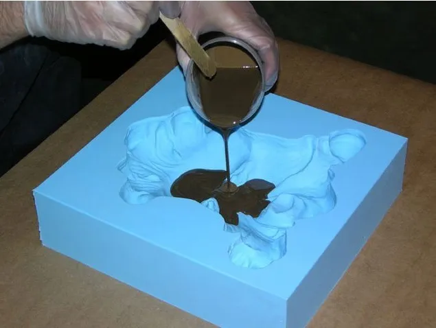 Polyurethane casting silicone