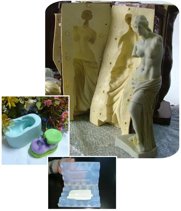 Plaster Cement Column Mold Silicone