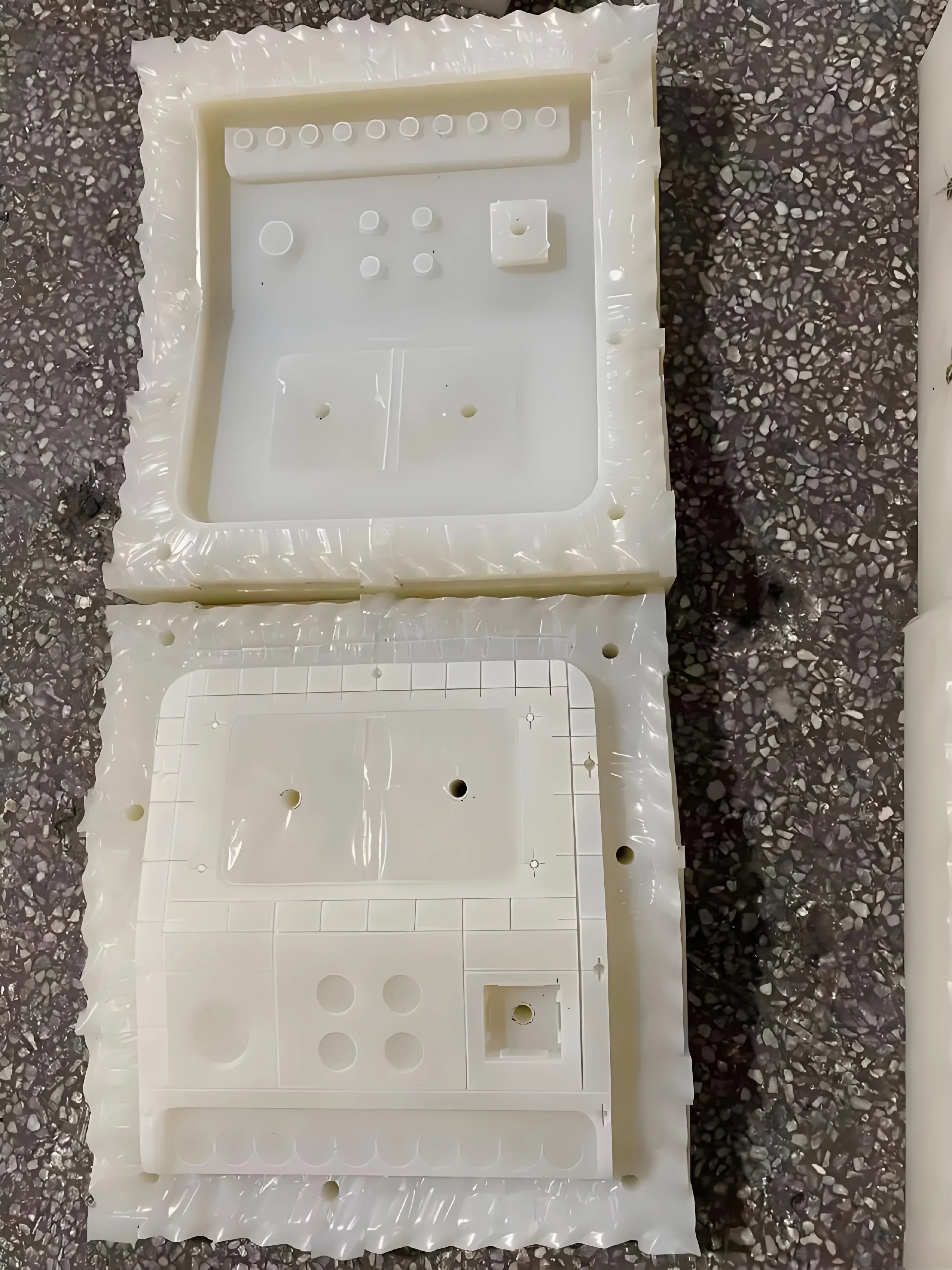 Plaster Cement Column Mold Silicone